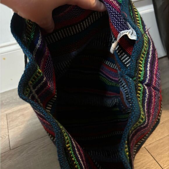 Mexican Textile Hippie Backpack main image 4